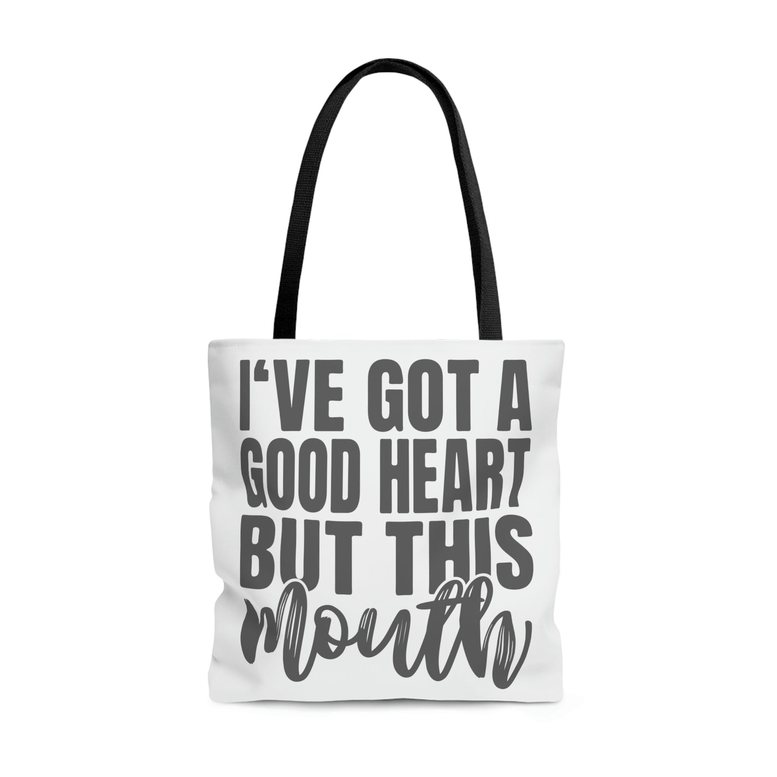 Good Heart Tote Bag - Sarcasm Swag